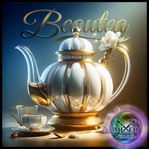 Teiera bianca, scena di teiera da collezione, Beautea
