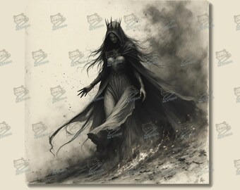 Queen Walking Out Of The Burning Hell