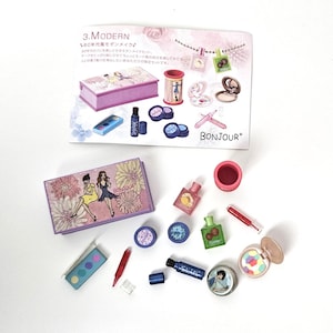 12&quot; Fashion Doll Re-Ment 12-Piece Bonjour Beauty Cosmetic Set