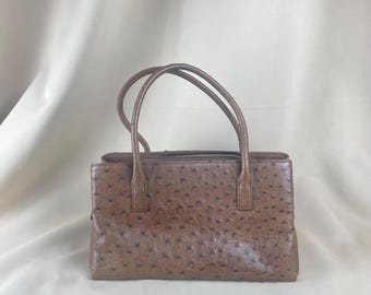 Vintage Japanese Leather Woman Handbag