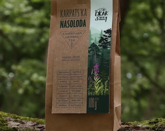 Té de hierbas de los Cárpatos bayas, hierbas y flores 100g.