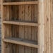 Reclaimed Wood Bookcase – Rustic Farmhouse Bookshelf With Symmetrical ...