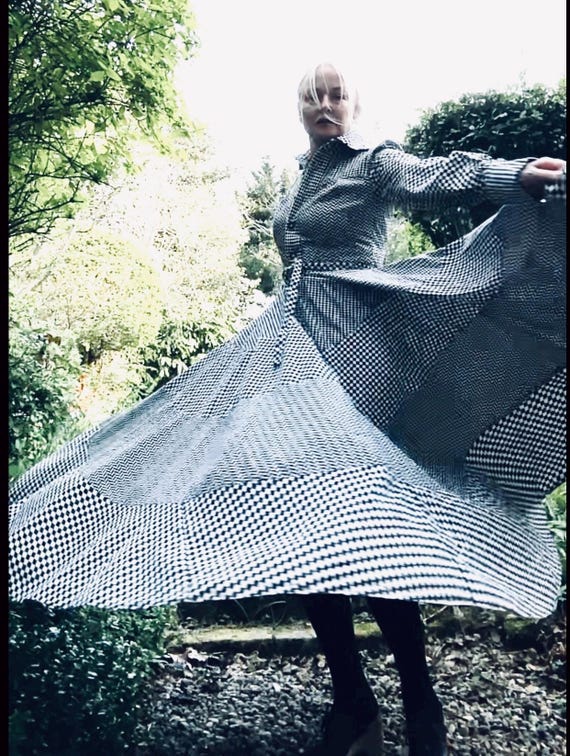 Vintage 1970s Rare Jean Varon John Bates Cotton C… - image 1