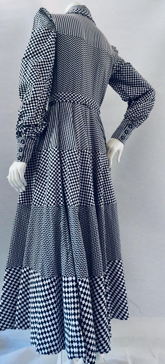 Vintage 1970s Rare Jean Varon John Bates Cotton C… - image 6