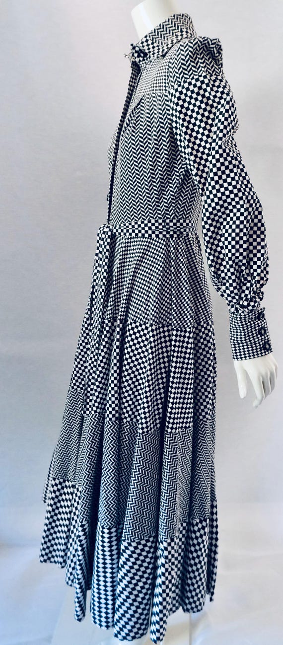 Vintage 1970s Rare Jean Varon John Bates Cotton C… - image 4