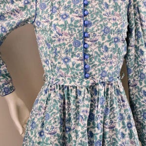 Beautiful Rare 1970s Brown Velvet Marion Donaldson Pinafore Dress