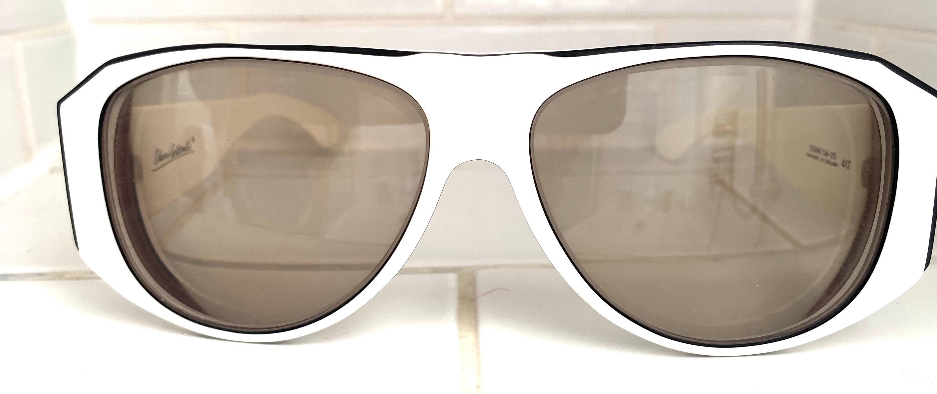 Oliver Goldsmith Zodiac Sunglasses: Vintage Handmade England, 1989 