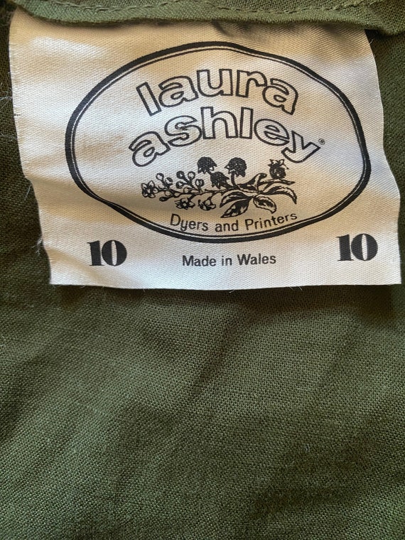 Early Rare Laura Ashley Made in Wales Winter 1974… - image 9