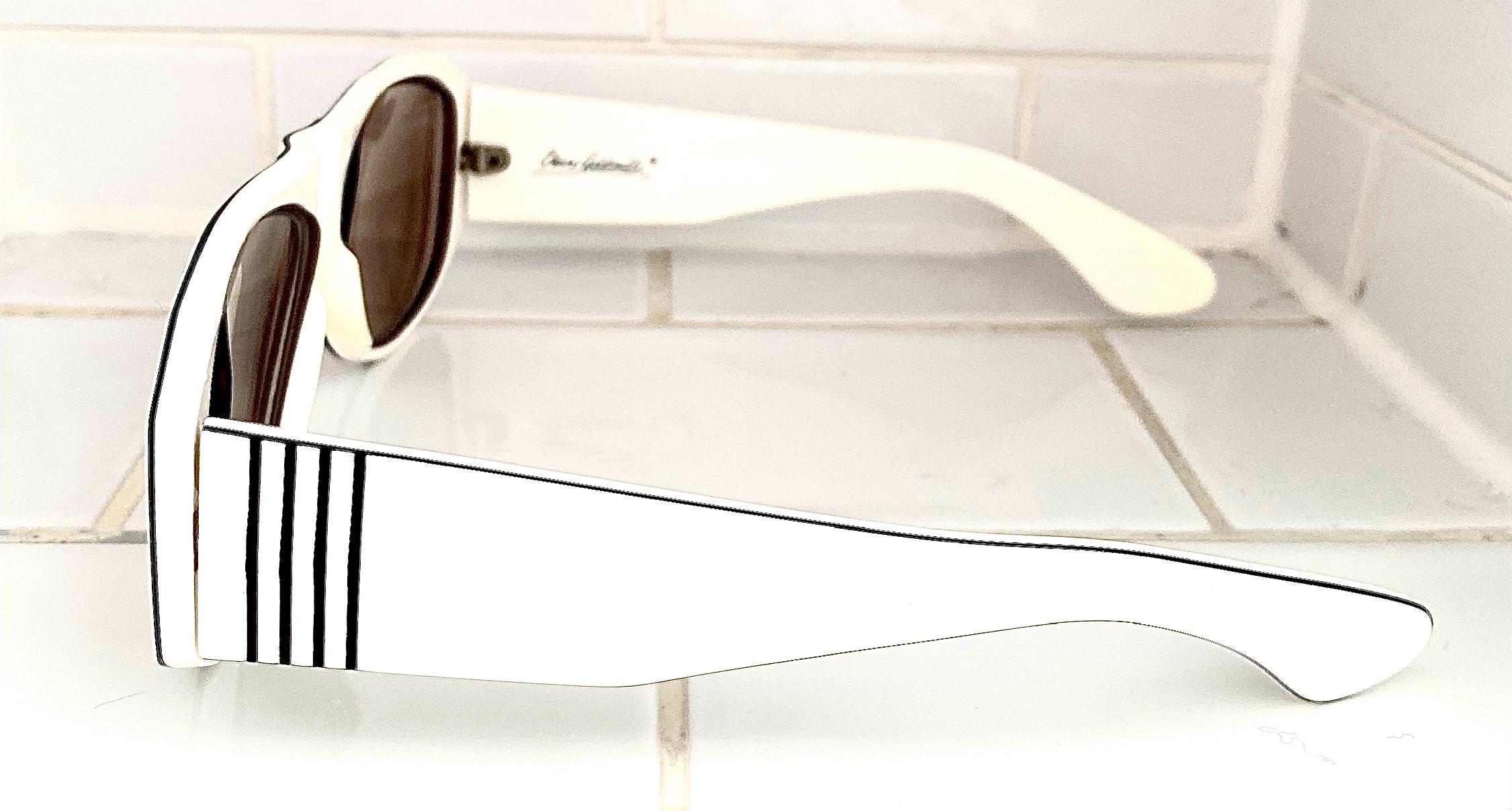 Oliver Goldsmith Zodiac Sunglasses: Vintage Handmade England, 1989 