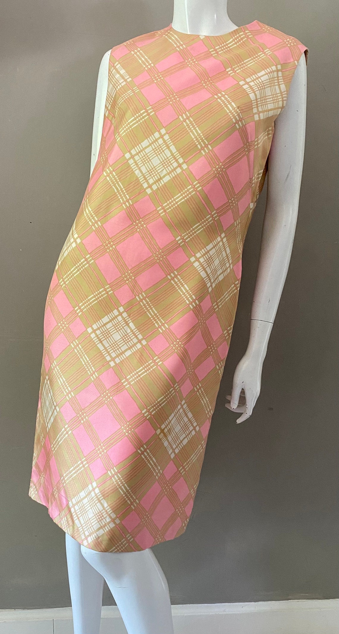 Small J. Tiktiner 1960s Black A Line Skirt