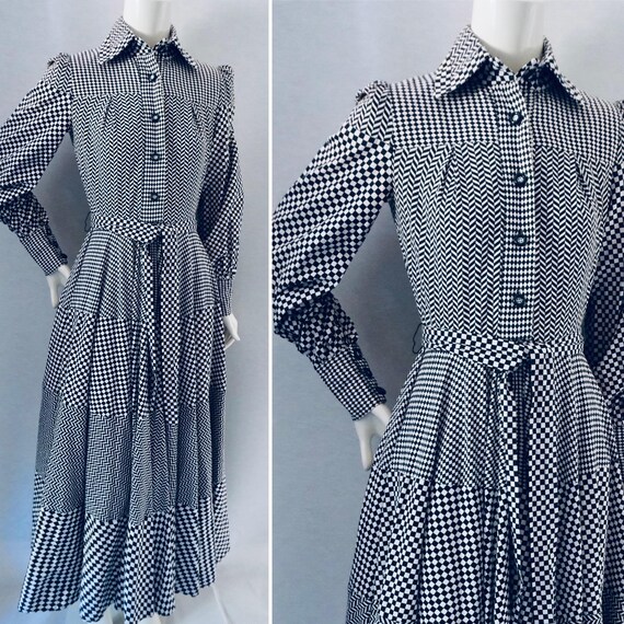 Vintage 1970s Rare Jean Varon John Bates Cotton C… - image 2