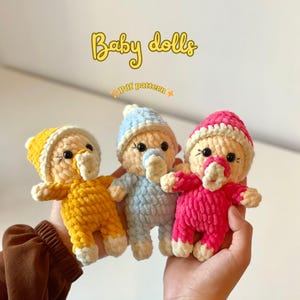 Wzór na szydełkowe lalki dla dzieci | Wzór na szydełkowe lalki | Wzór na amigurumi lalki dla dzieci | Wzór na szydełkowe lalki dla dzieci | Prezent dla dziecka z niskim ściegiem