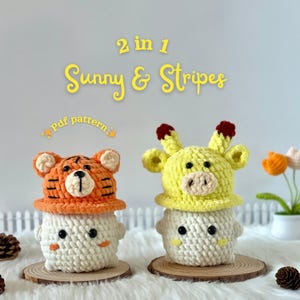 Amigurumi Cow Pattern PDF | Tiger Amigurumi Crochet Pattern | Crochet Pattern English | Crochet Animal | Digital PDF Pattern | English