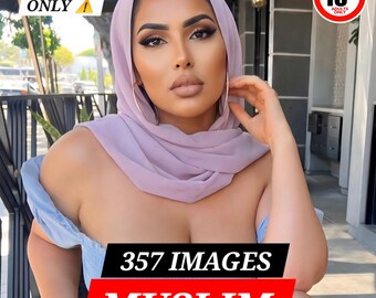 357 foto di donne musulmane sensuali, donne formose (download digitale JPEG, immagini per adulti)