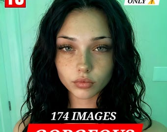 174 Immagini di fotografia di donne formose e seducenti, in tonalità scure (file JPEG)
