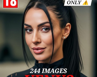 244 VENUS, Immagini di fotografia curvy, Donna seducente, Scuro (File JPEG)
