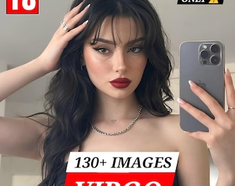 Oltre 130 immagini di VERGINE, donne formose, seducenti, scure (file JPEG)