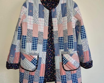 Quilted Girls' Jacket — Versatile Style for Your Little Fashionista