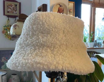 Sherpa Fleece Bucket Hat — Available in Multiple Colors