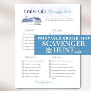 Cruise ship scavenger hunt, cruise scavenger hunt printable, ship photoscavenger hunt, printable cruise games, cruise ship games