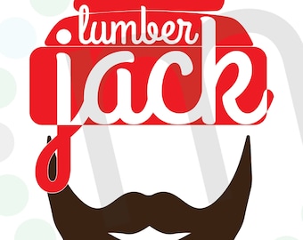 Cute Lumberjack SVG Cut File