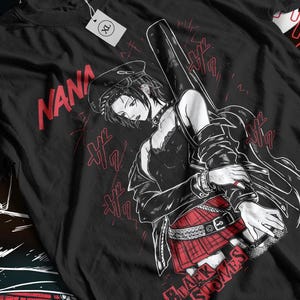 Nana Black Stone Shirt - Etsy