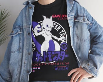 T-Shirt Graphic Shirt Video Games Shirt Anime Manga Otaku T-Shirt Anime Manga Shirt Tee All Size