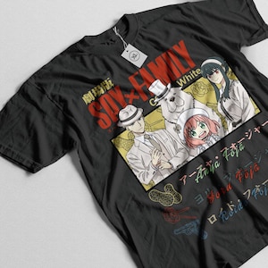 Anime Family T-shirt Unisex, Family Gift, Anime Manga Shirt, Anime Shirt, Graphic Anime Tee, Manga Shirt, Japan shirt