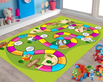 Gepersonaliseerd speelkleed voor kinderen, stadswegtapijt, vloerkleed voor kinderen, vloerkleed voor kinderen, kleurrijk vloerkleed, coole vloerkleden, decoratief vloerkleed, bedrukt vloerkleed