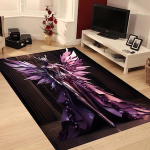 Transformers Rug, Decepticon Rug, Rug of Beast Wars,Megatron,Autobots,Cybertron,Youth Rugs,Colorful Rug,Cool Rugs,Decorative Rug,Printed Rug