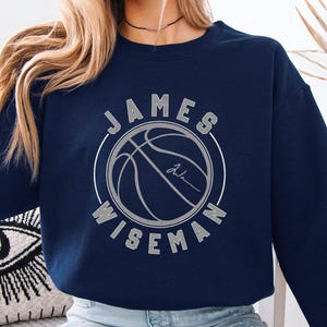 Wiseman Basketball Player Shirt, Vintage Basketball T-Shirt, Wiseman Basketball Logo Graphic Tee, Retro Bootleg Basketball Merch, Geschenk für Fans