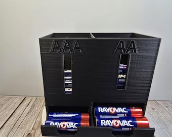 AAA & AA Battery Organizer