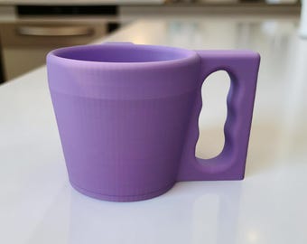 Funda para helado impresa en 3D: PLA con soporte para cuchara