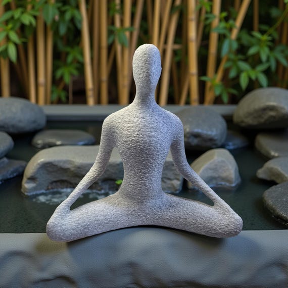 Serenity Meditation Sculpture