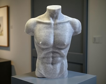 Male Bust Statue