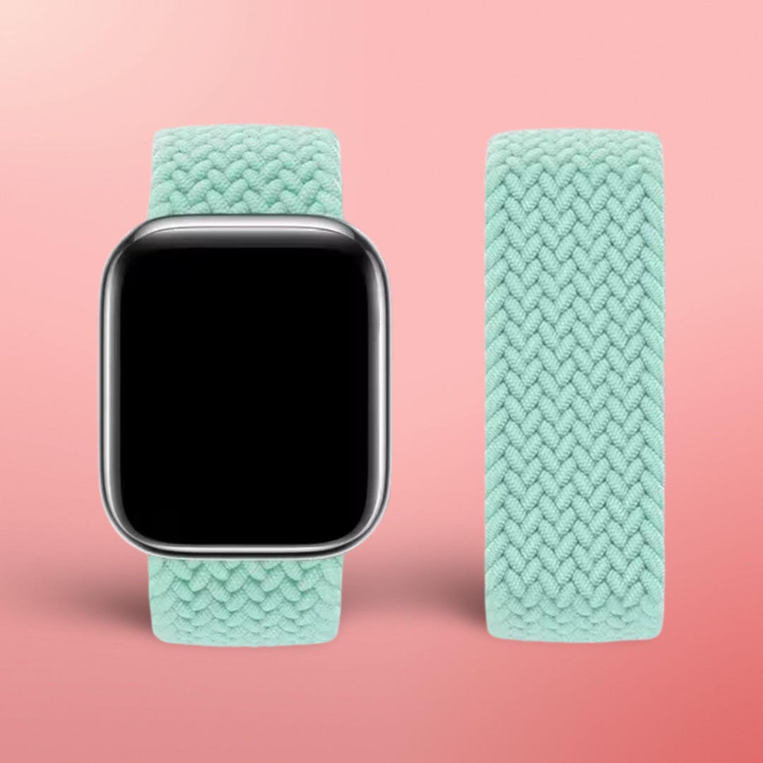 Braided Elastic Solo Loop Band for Apple Watch Ultra Series 1–10