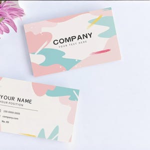 Cartões personalizados com logotipo – Cartões de embalagem personalizados para pequenas empresas, casamentos ou eventos