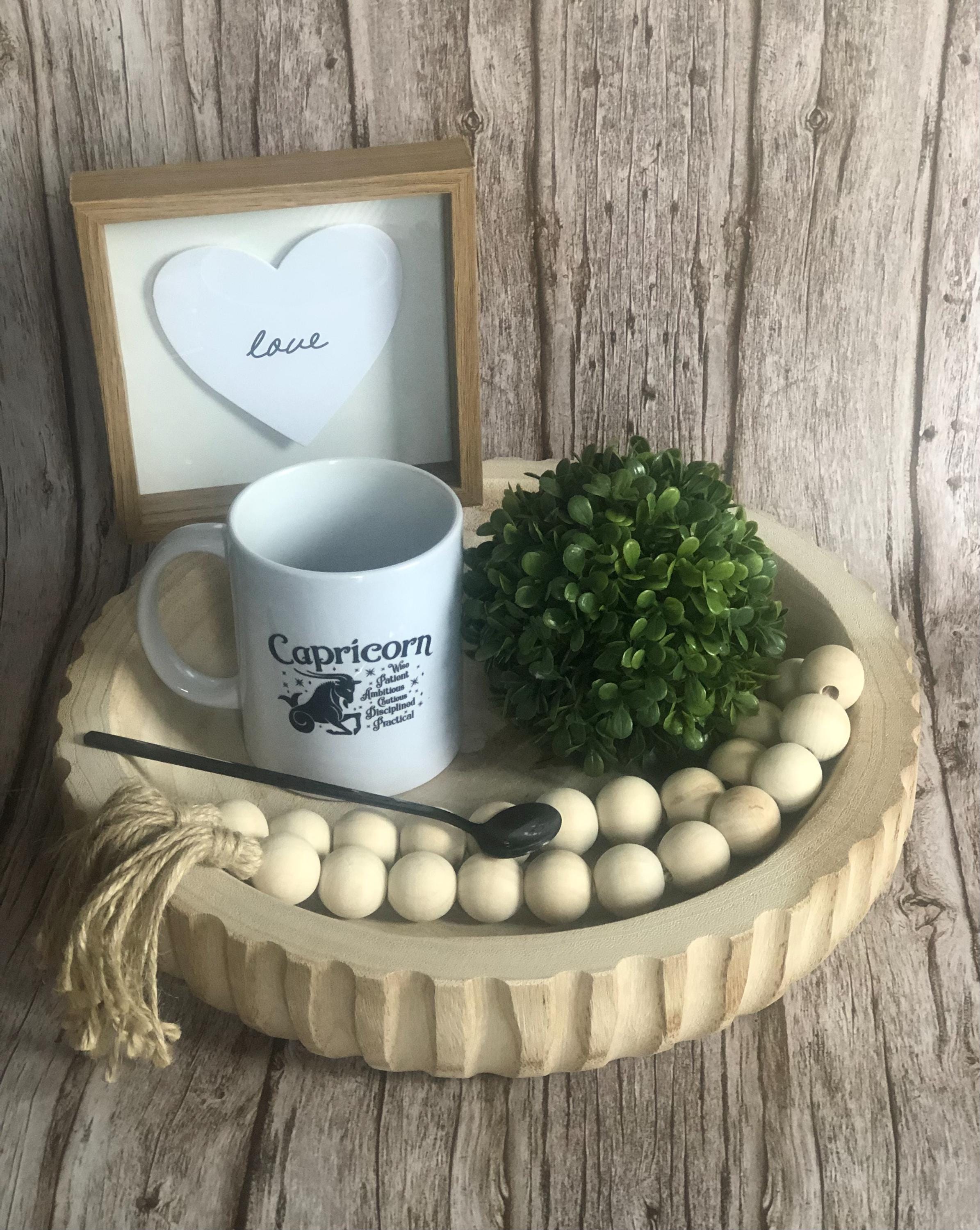 山羊座のマグカップとティースプーンセット｜野心的で信頼できる占星術