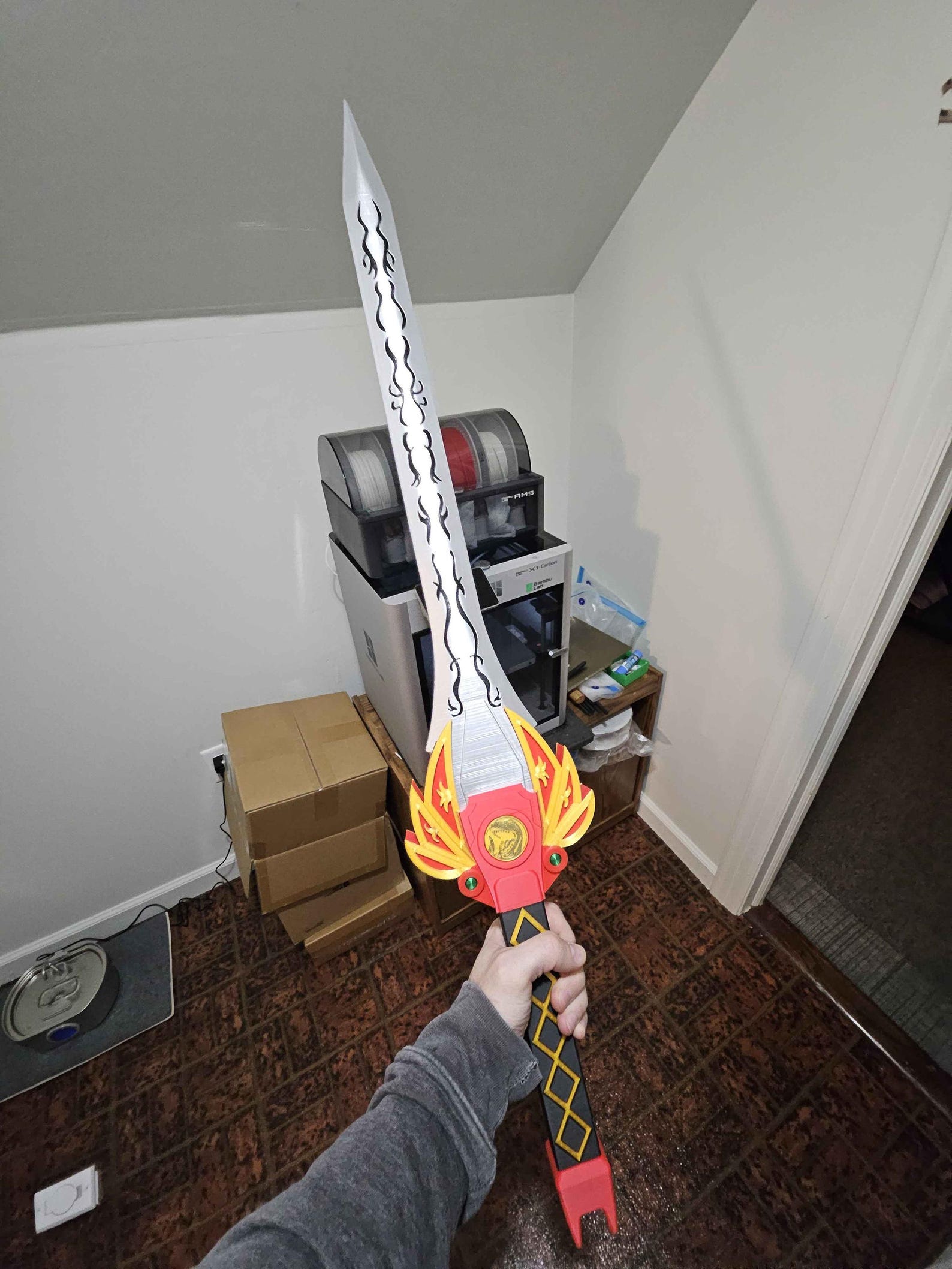 Red Ranger's Power Sword (digital Download) - Etsy