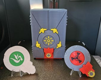 Digimon Card Game DeckBox with Dice (Digital Download)