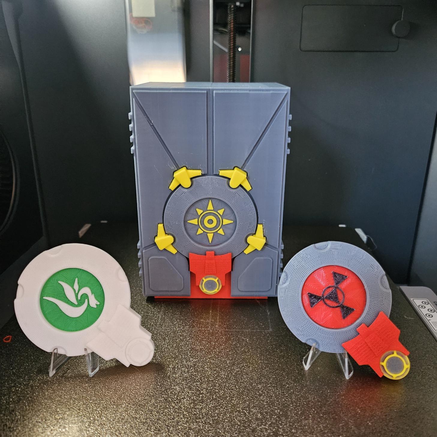 Digimon Card Game Deckbox With Dice (digital Download) - Etsy