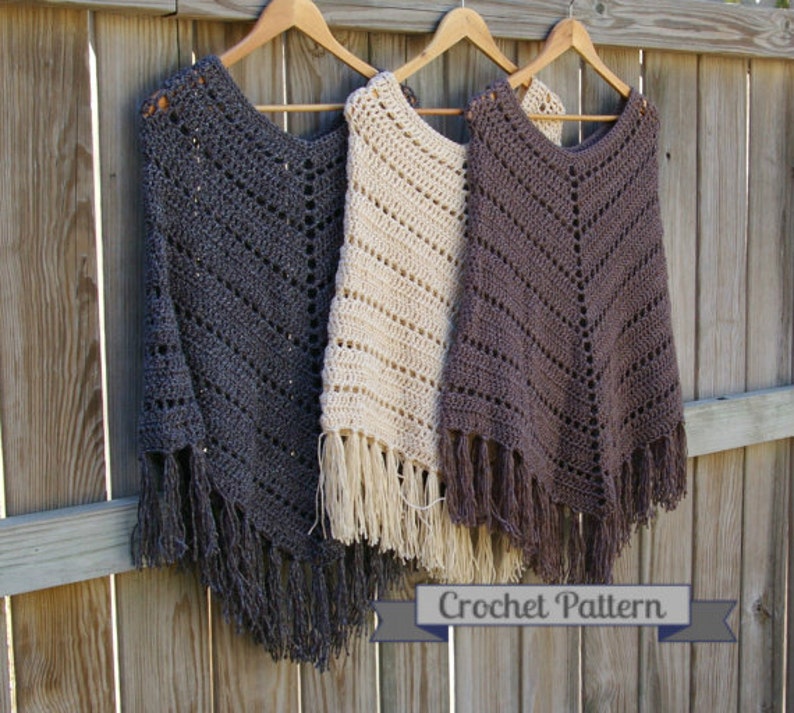 60 Patrones de Ponchos, bufandas y para invierno a - Crochetisimo