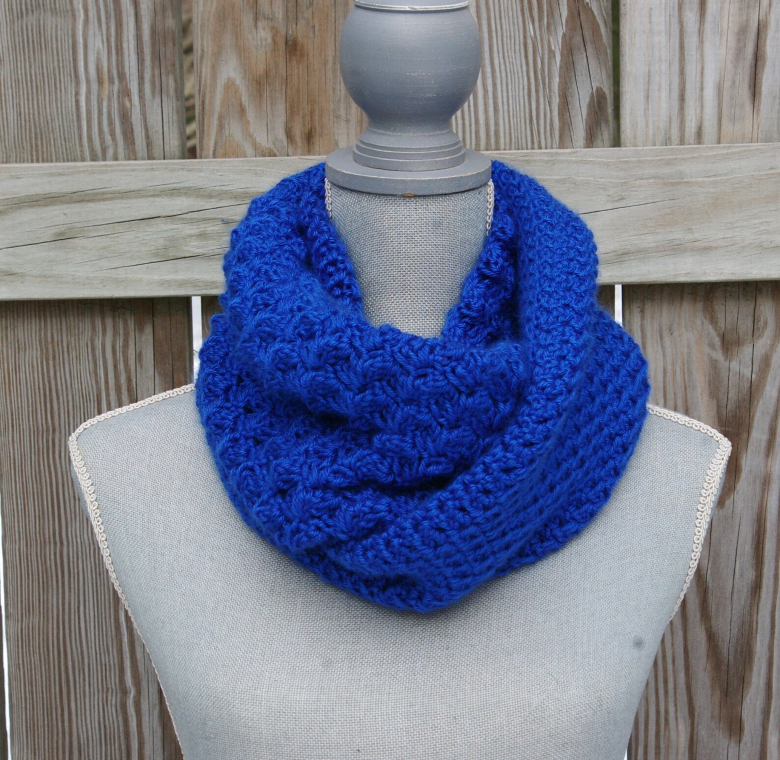 Crochet Pattern Infinity Scarf Pattern - Cowl Scarf Pattern - Circle ...