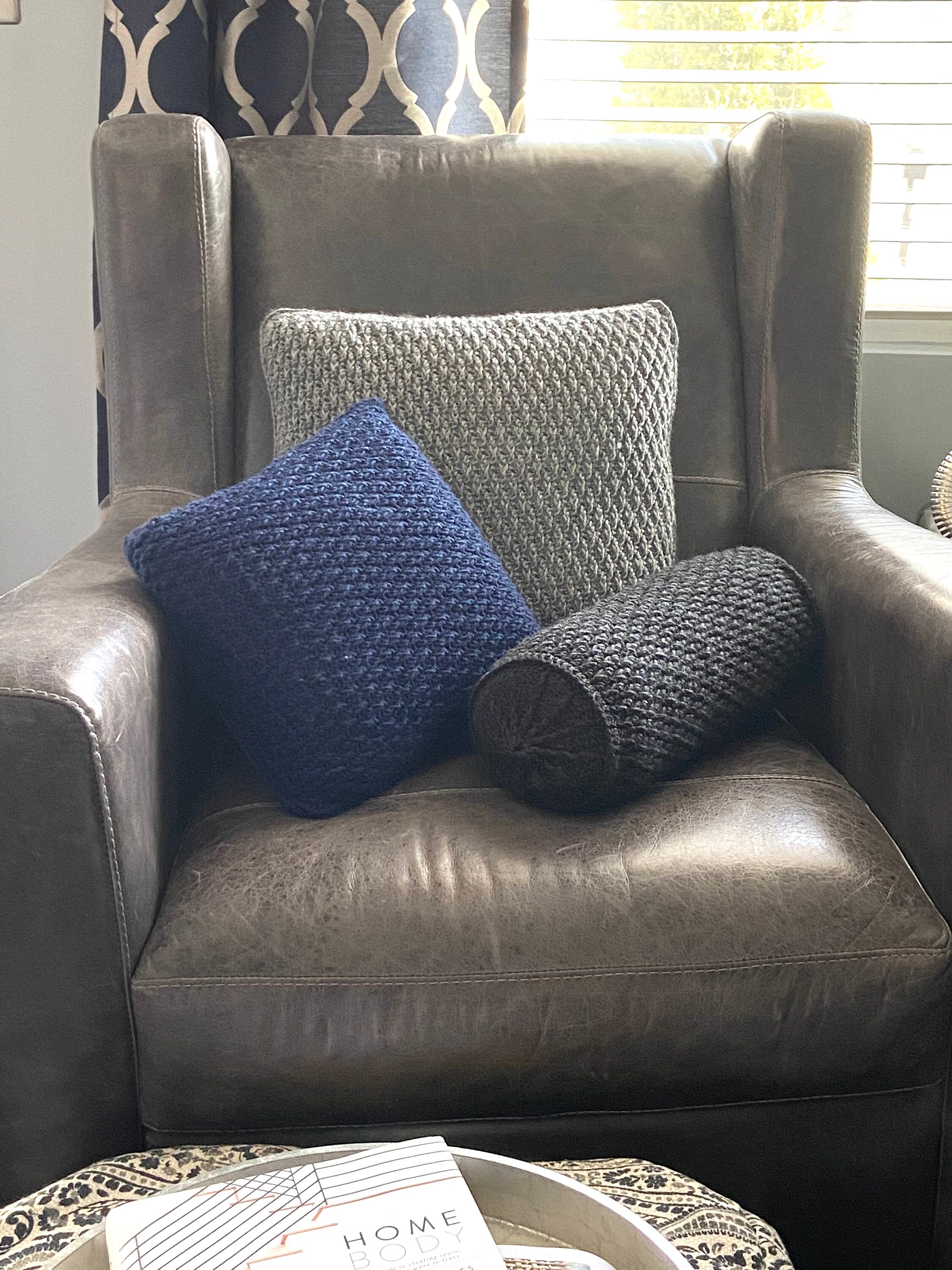 Crochet Pattern Alpine Neck Roll Pillow Cover - Etsy