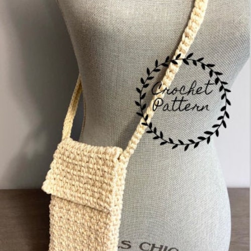Crochet Crossbody Phone Bag Pattern Etsy