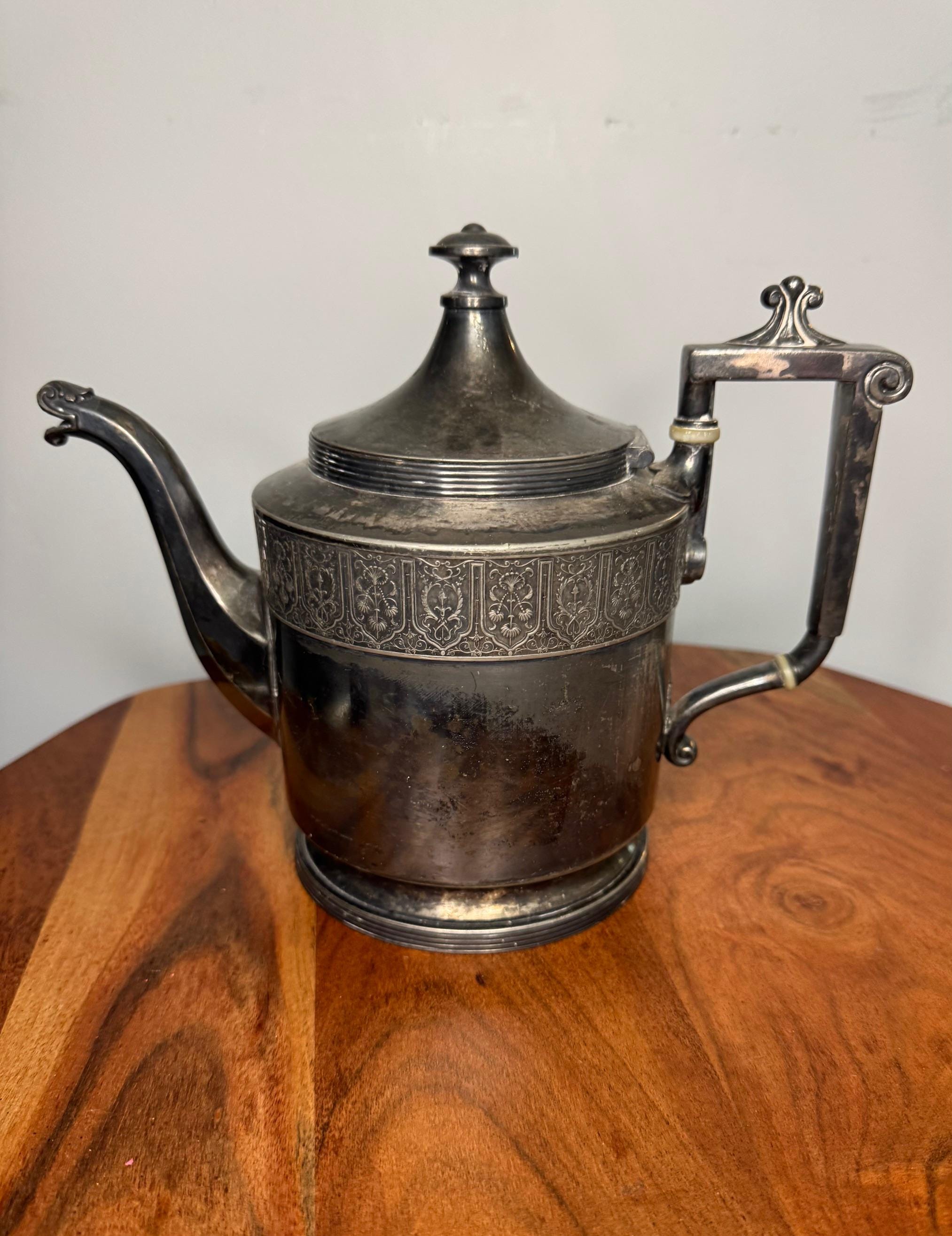Reed Barton Teapot - Etsy