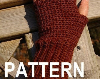 Fingerless Gloves Crochet Pattern PDF