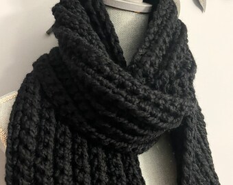 NKNIT マフラーshaggy logo KNIT long scarf NKNIT マフラーshaggy logo KNIT long scarf