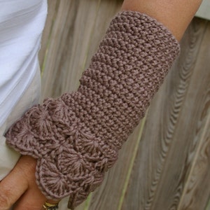 Crochet Pattern Crochet Arm warmer Pattern Fingerless Gloves Pattern PDF Instant Download image 2