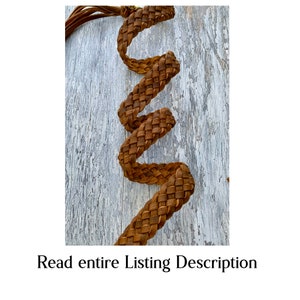 Handmade 6 Strand Flat Braided Leather Purse Strap: Artisan Crafted Western Crossbody Bag Handle